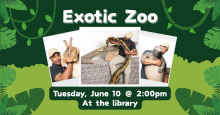 Exotic zoo promotional image