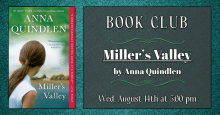 Book Club is held the 2nd Wednesday of each month
