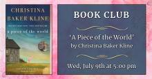 Book Club is held the 2nd Wednesday of each month at 5:00 pm