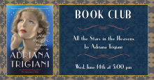Book Club is held the 2nd Wednesday of each month
