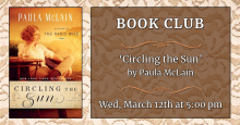 Book Club is held the 2nd Wednesday of each month at 6:30 pm