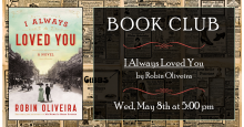 Book Club is held the 2nd Wednesday of each month