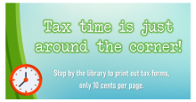 Be sure to print your tax forms!